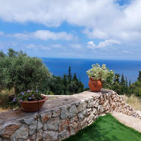 Villa Nereid Glafki - Enjoy Summer Sunsets Áyios Nikítas Exterior foto